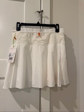 Flipbelt Running Skort with Built-In Shorts (Cloud Dancer)